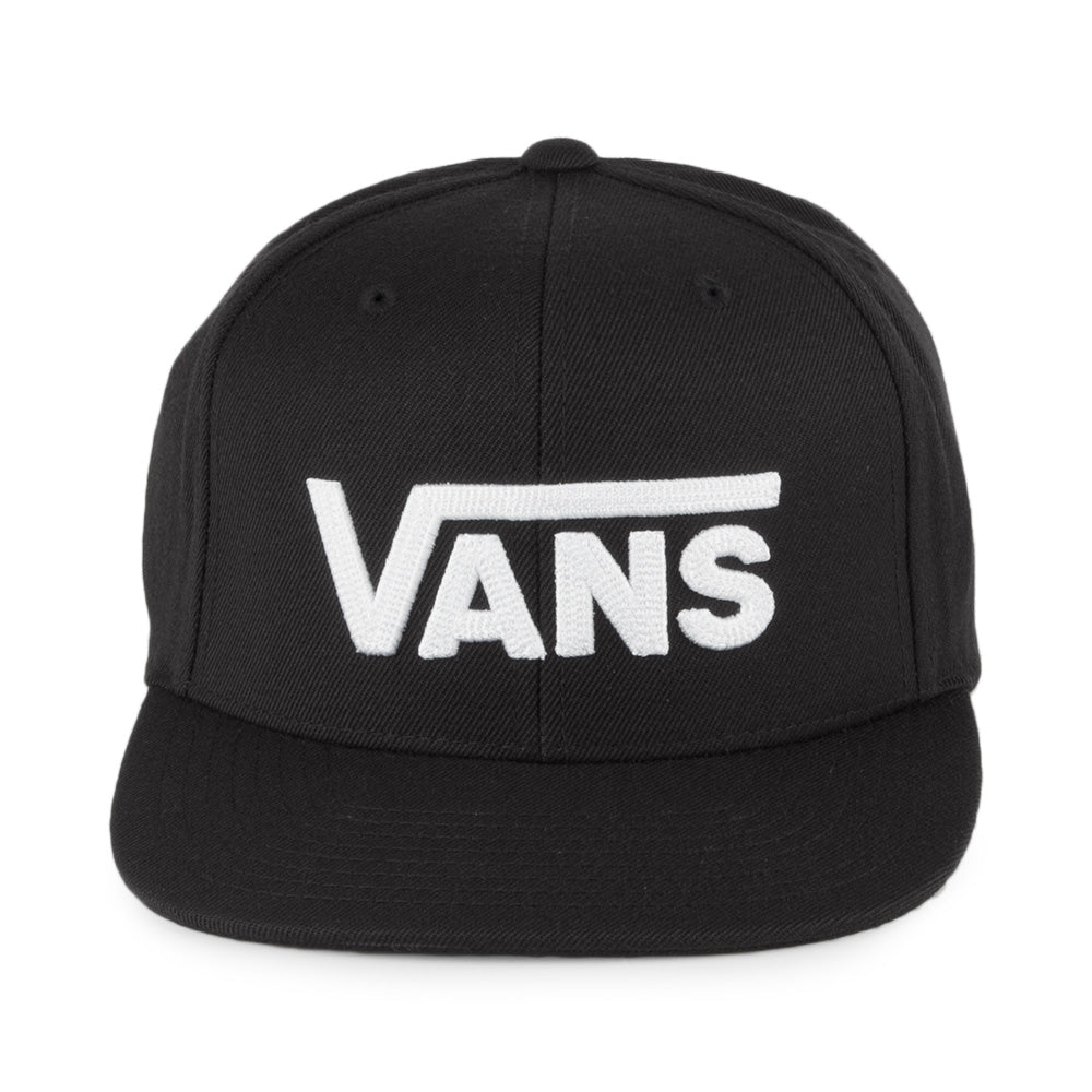 Gorra Snapback Drop V II de Vans - Negro-Blanco