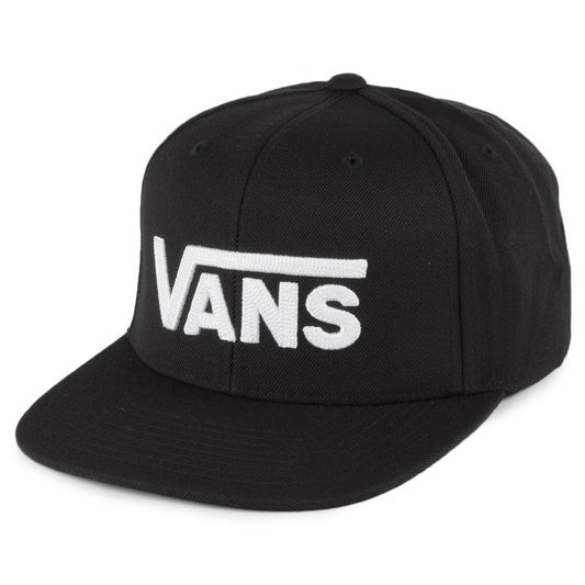 Gorra Snapback Drop V II de Vans - Negro-Blanco