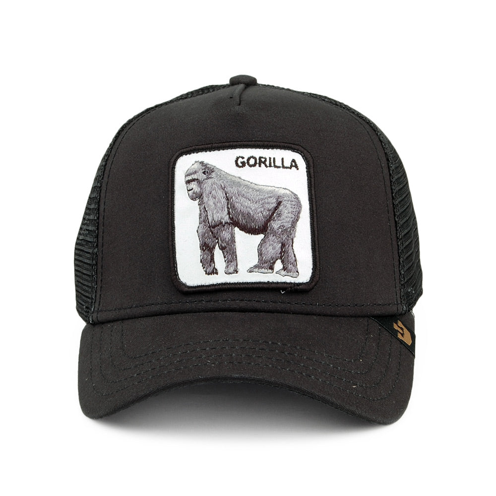 Gorra Trucker Rey de la Jungla de Goorin Bros. - Negro