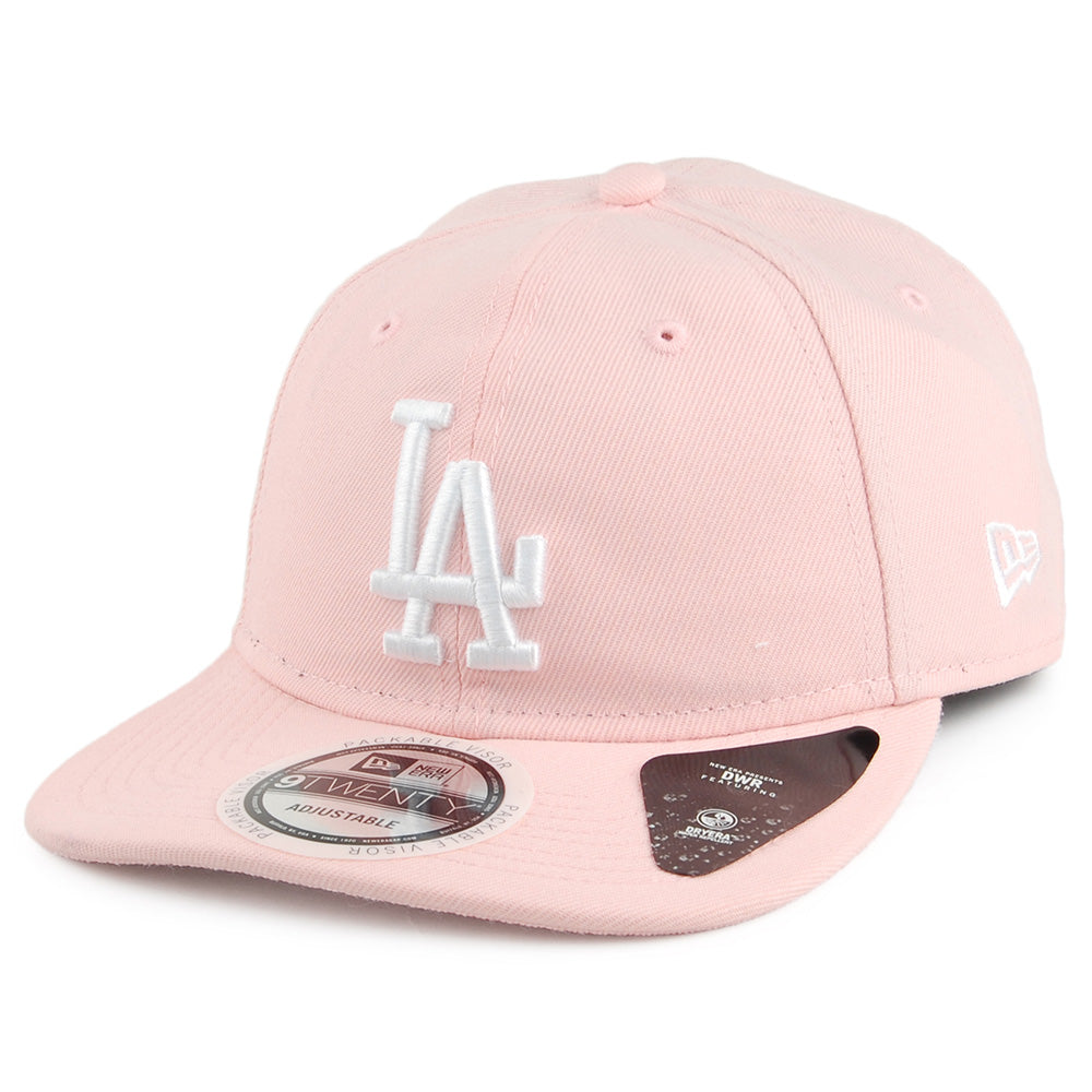 Gorra de béisbol 9TWENTY Team Packable L.A. Dodgers de New Era - Rosa