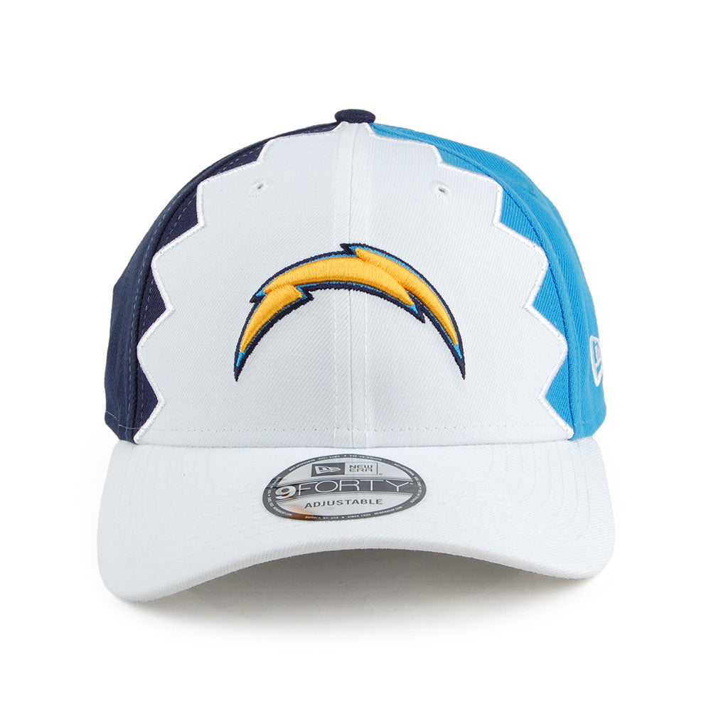 Gorra de béisbol 9FORTY NFL Draft Los Angeles Chargers de New Era - Blanco-Azul