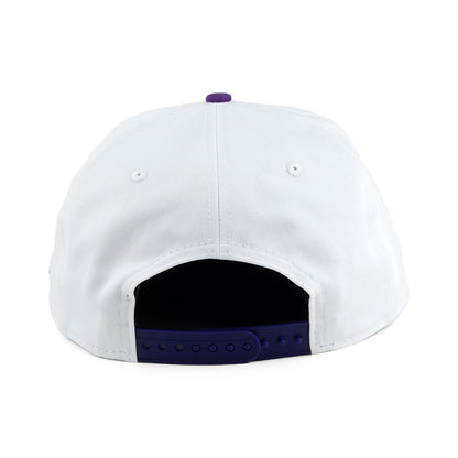 Gorra Snapback 9FIFTY Retro NBA L.A. Lakers de New Era - Blanco-Morado