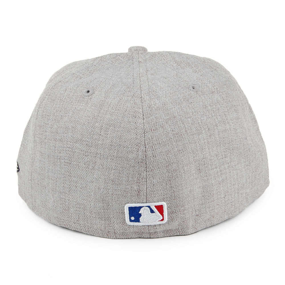 Gorra de béisbol 59FIFTY MLB Series New York Yankees de New Era - Gris Jaspeado