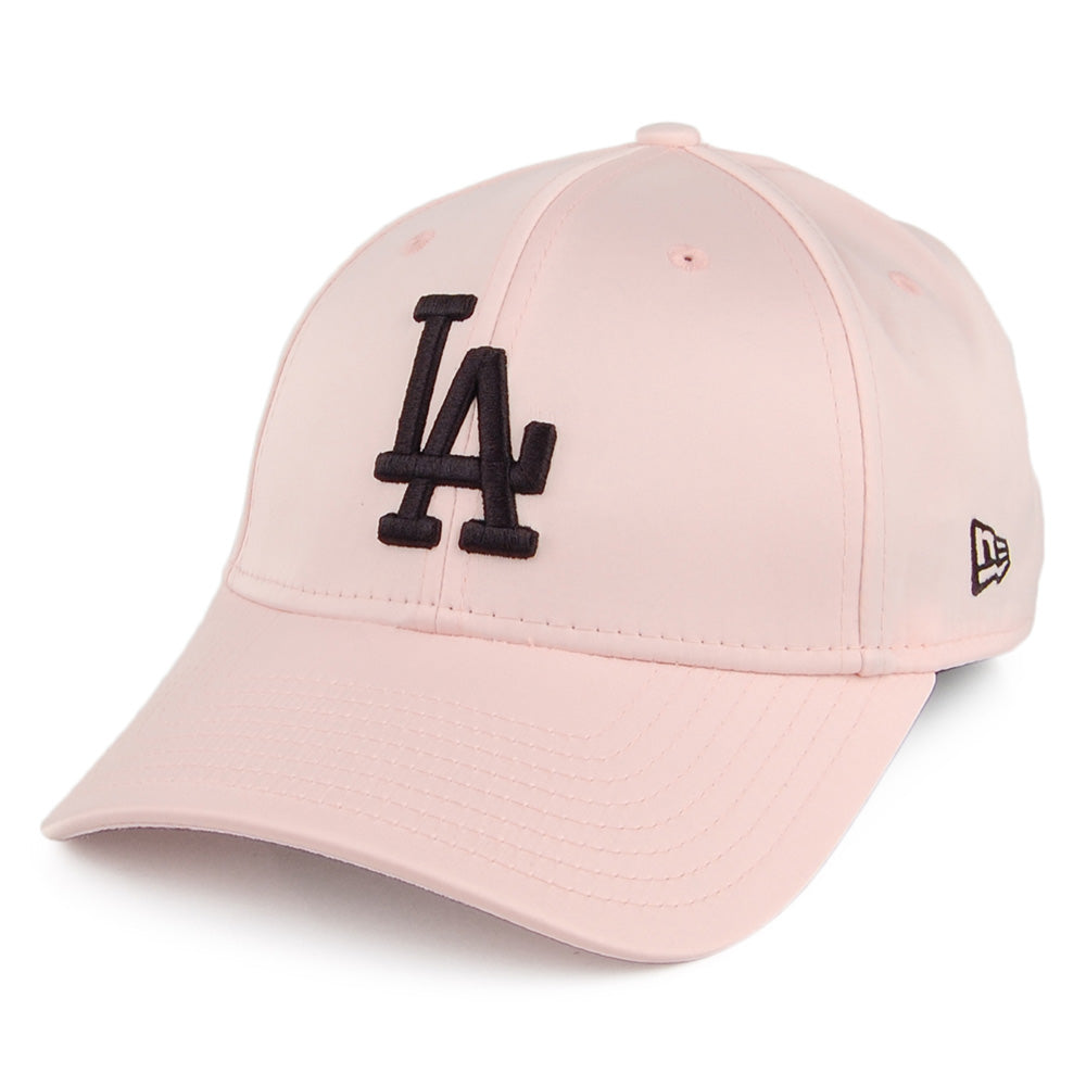 Gorra béisbol mujer 9FORTY satén MLB L.A. Dodgers New Era - Rosa-Negro