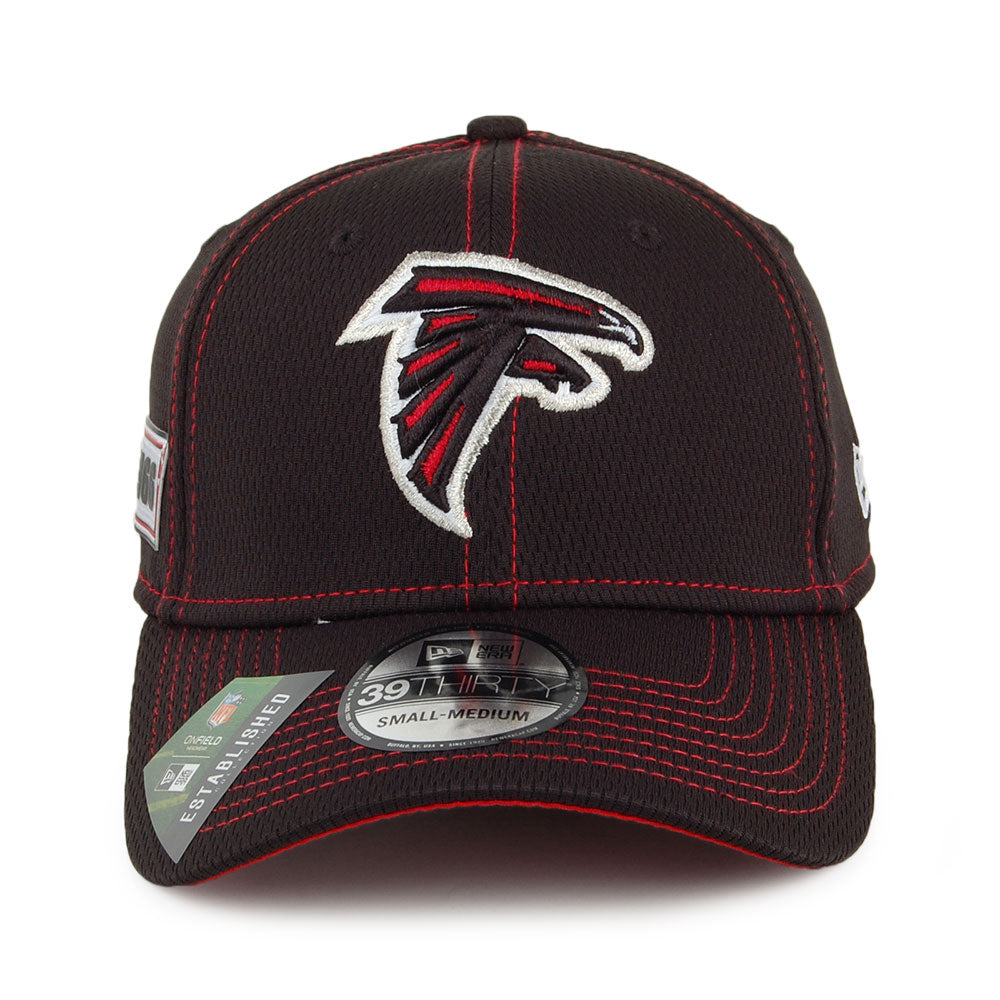 Gorra de béisbol 39THIRTY NFL Onfield Road Atlanta Falcons de New Era - Negro