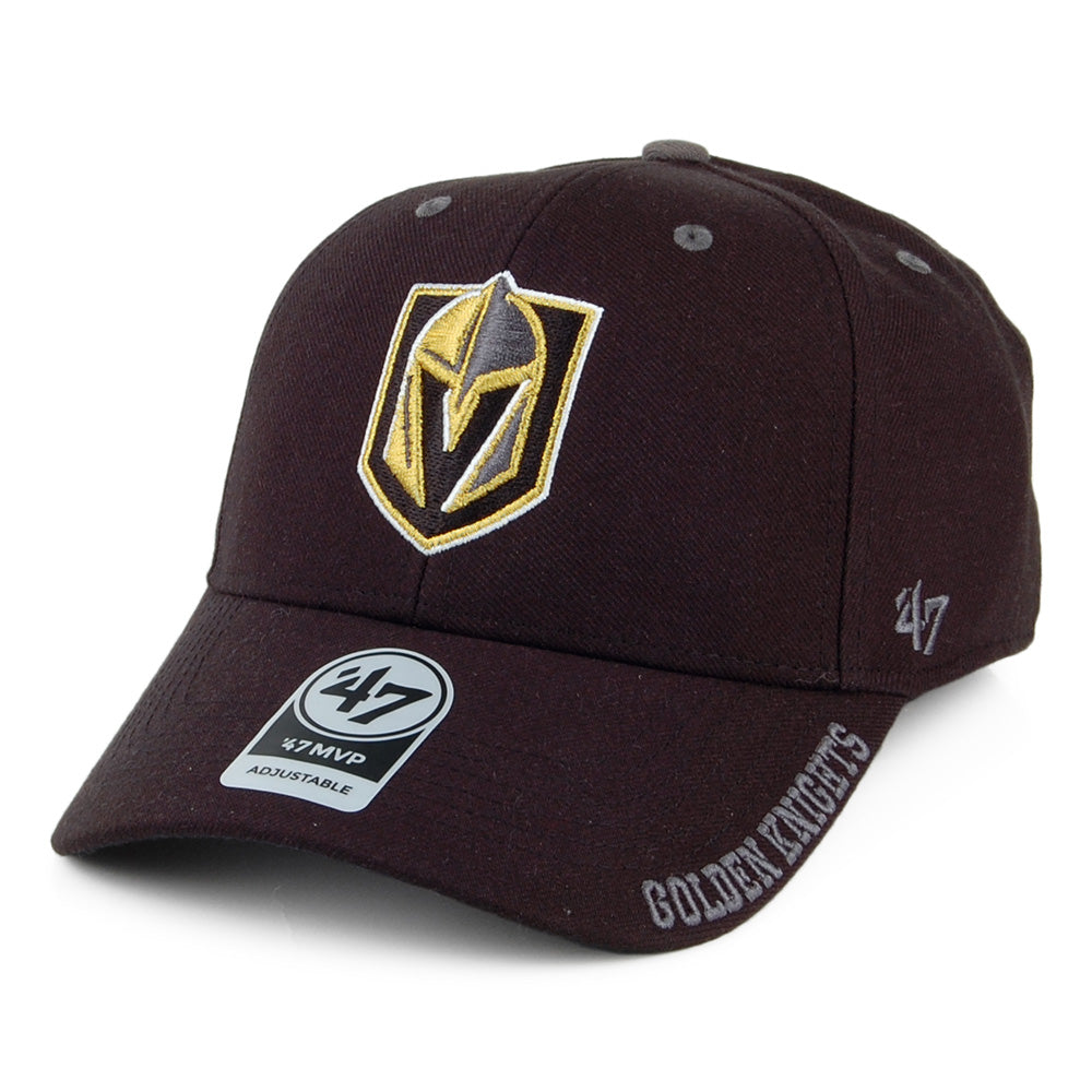 Gorra de béisbol NHL Defrost Vegas Golden Knights de 47 Brand - Negro