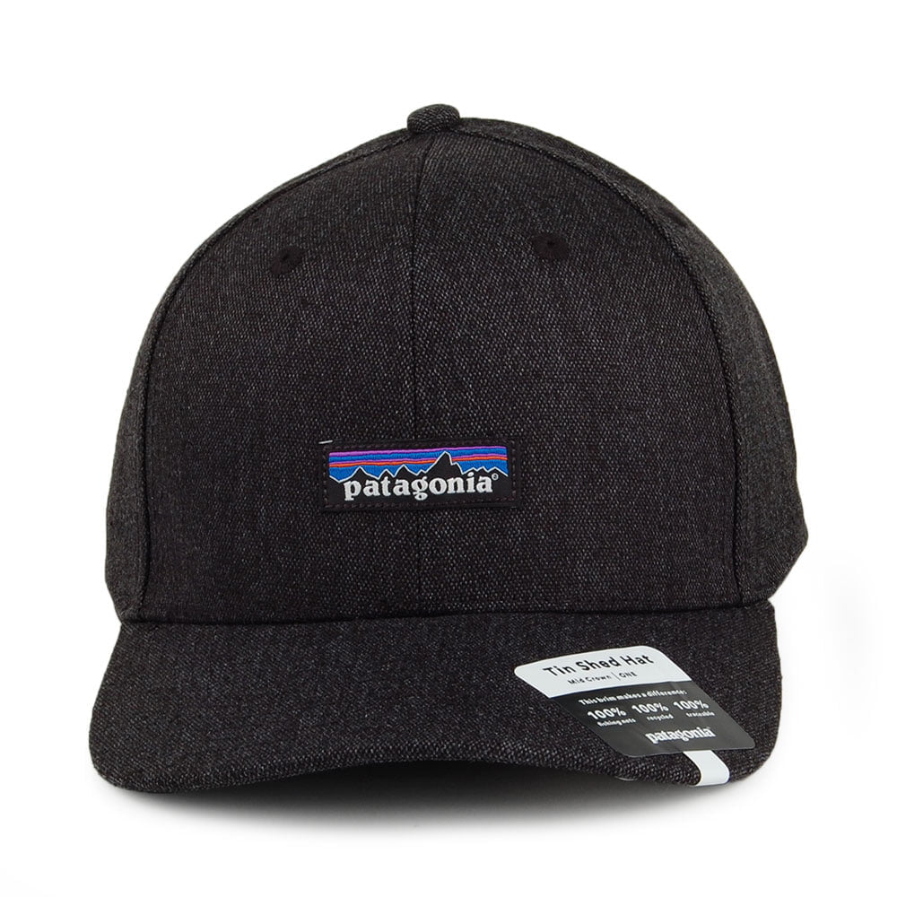 Gorra de béisbol Tin Shed de Patagonia - Negro