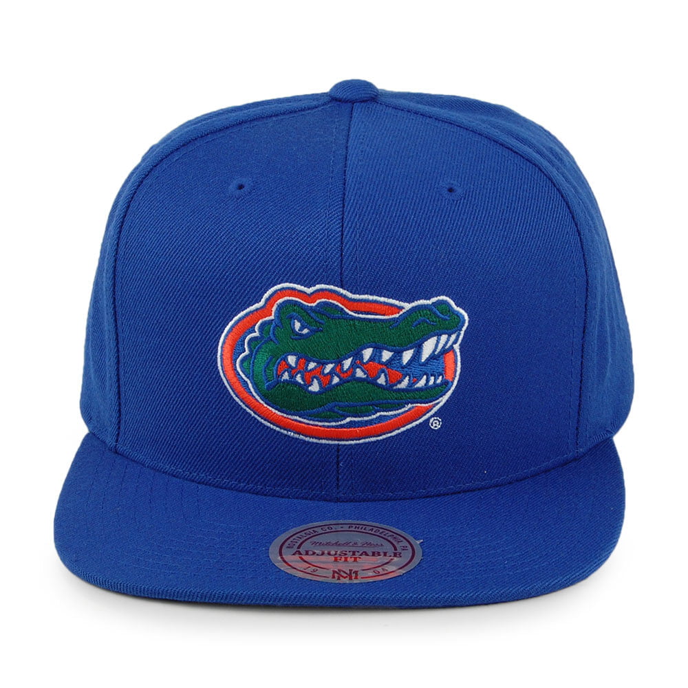 Gorra Snapback Core Wool Solid Florida Gators de Mitchell & Ness - Azul