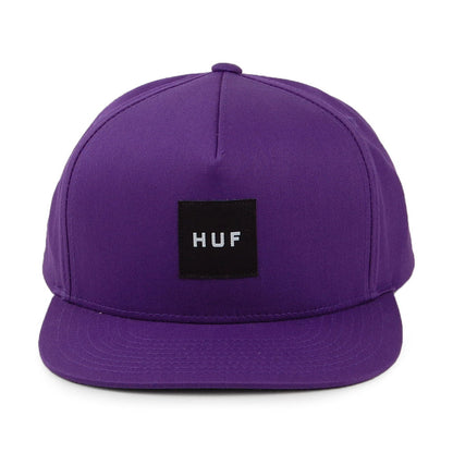 Gorra Snapback Box Logo de HUF - Morado