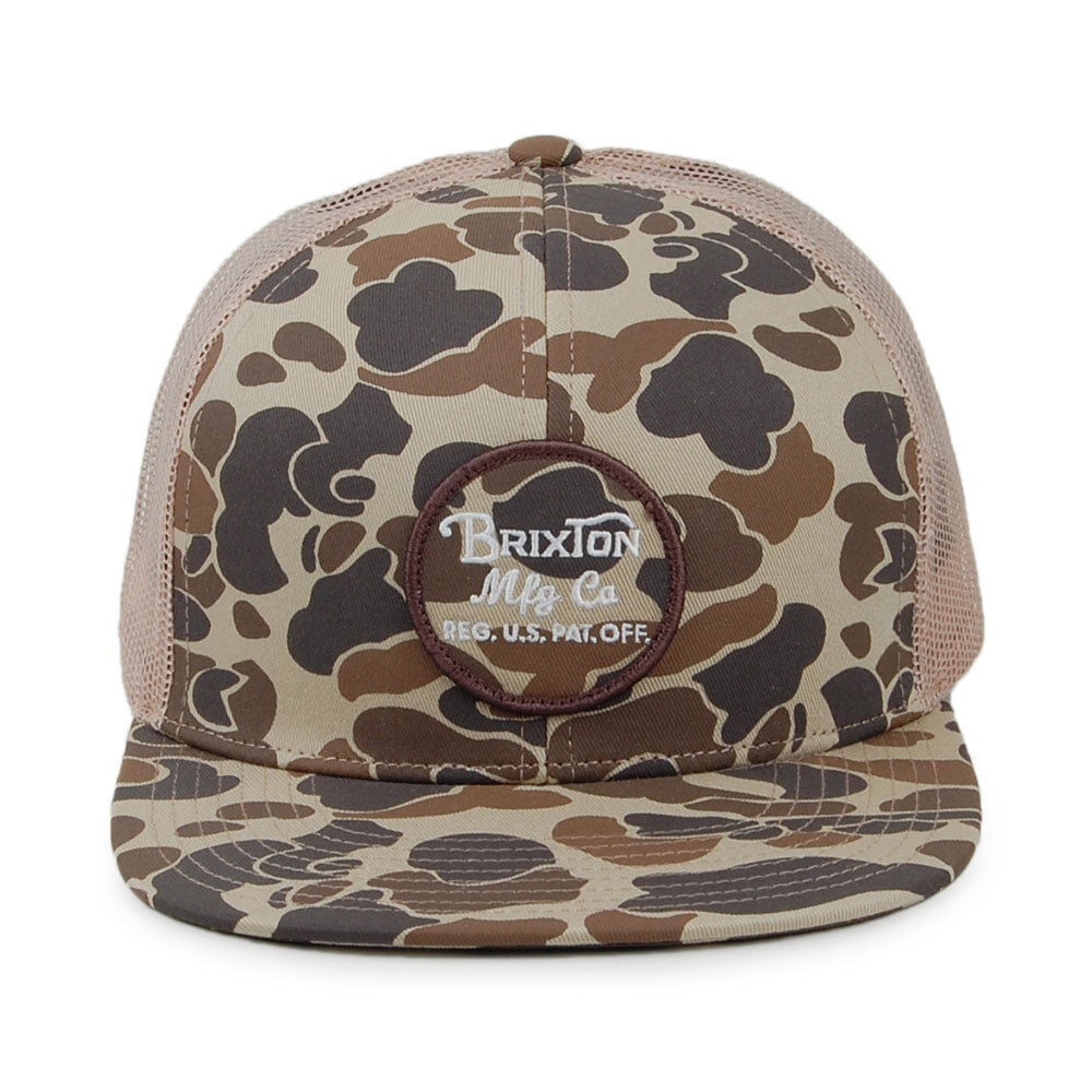 Gorra Trucker Wheeler Mesh de Brixton - Camuflaje