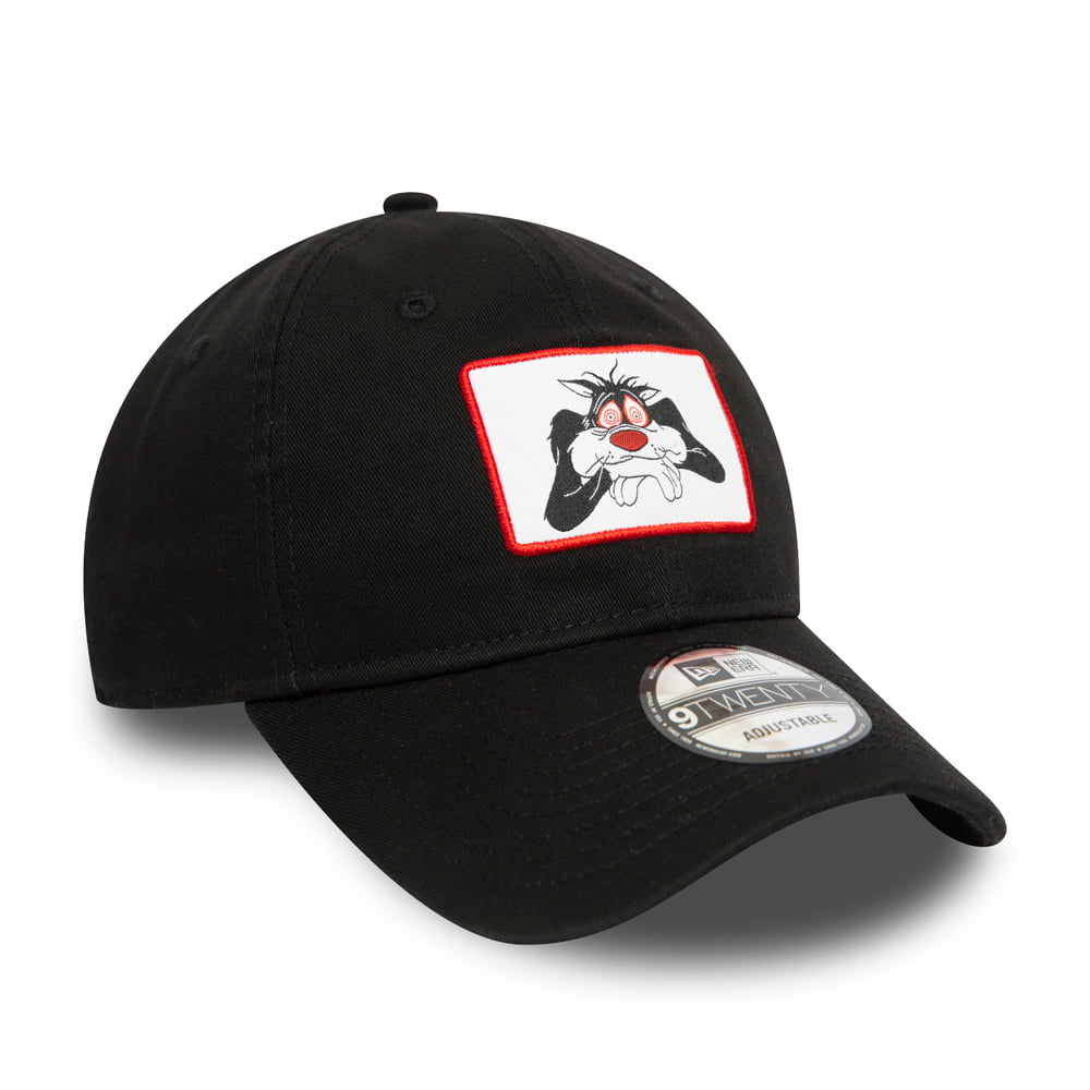 Gorra de béisbol 9TWENTY Looney Tunes El Gato Silvestre de New Era - Negro