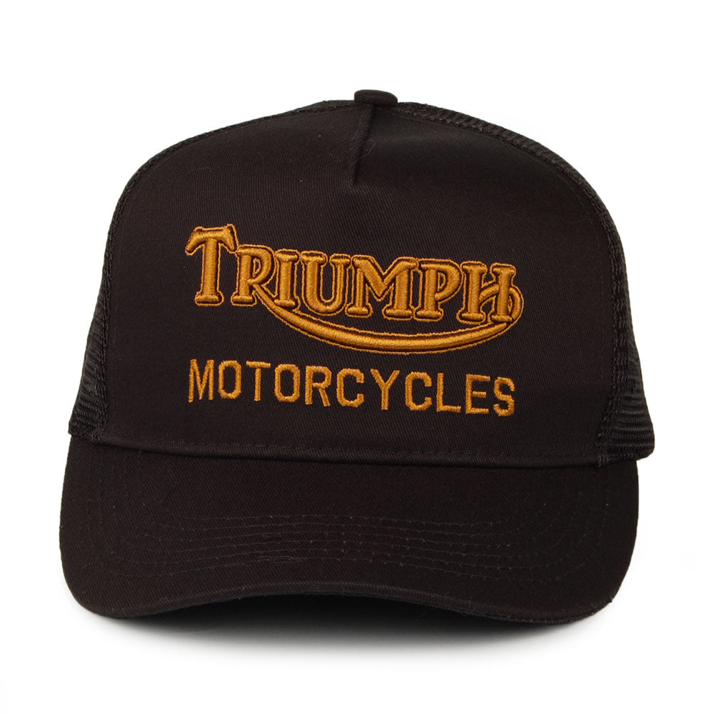 Gorra Trucker Oil de Triumph Motorcycles - Negro