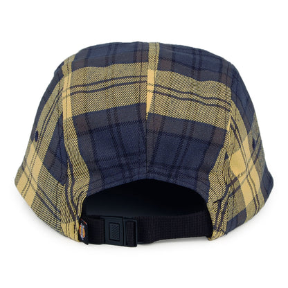 Gorra 5 paneles Hornbeck a cuadros de Dickies - Azul-Amarillo