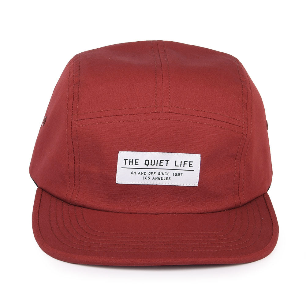 Gorra 5 paneles Foundation de The Quiet Life - Rojo Ladrillo