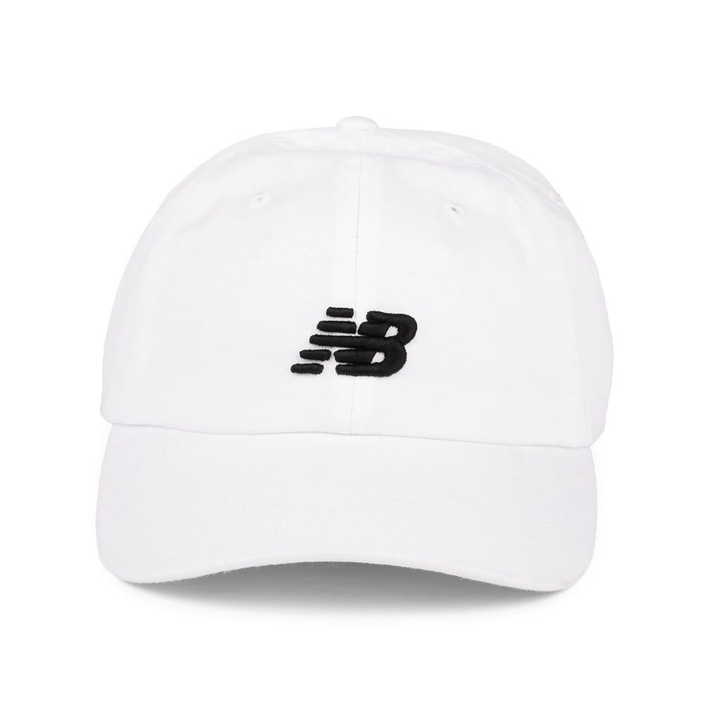 Gorra de béisbol Classic NB visera curvada de New Balance - Blanco