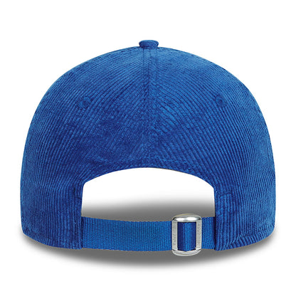 Gorra de béisbol mujeres 9FORTY Cord Chelsea FC de New Era - Azul