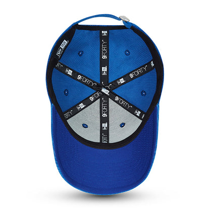 Gorra de béisbol mujeres 9FORTY Cord Chelsea FC de New Era - Azul