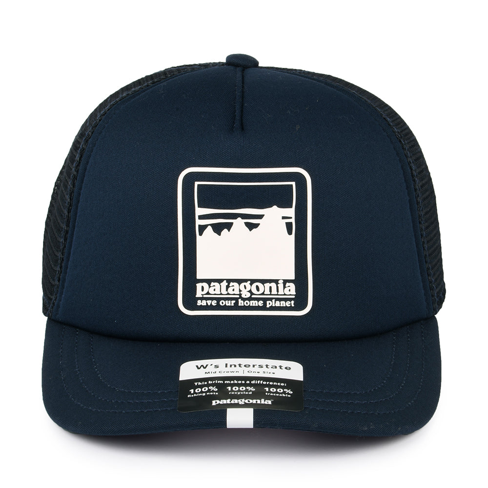 Gorra Trucker mujeres Alpine Icon Interstate de Patagonia - Azul Marino