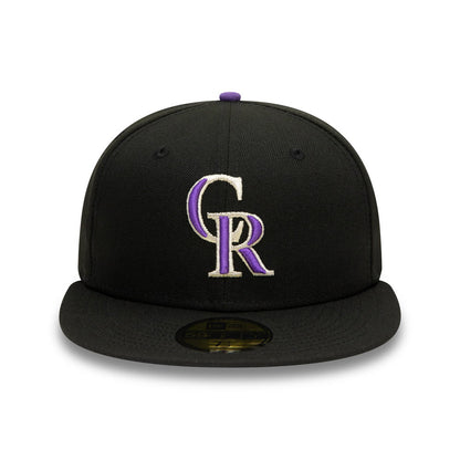 Gorra de béisbol 59FIFTY Colorado Rockies de New Era - On Field - Game - Negro