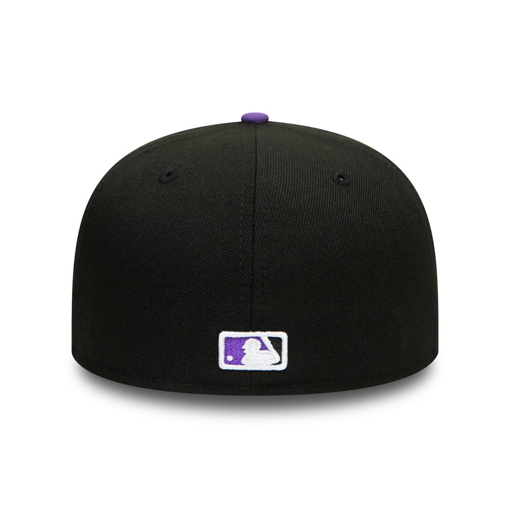 Gorra de béisbol 59FIFTY Colorado Rockies de New Era - On Field - Game - Negro