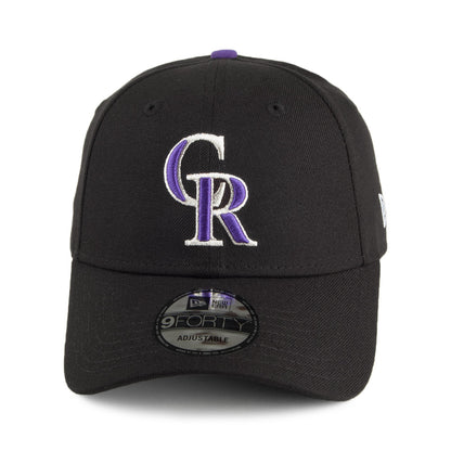 Gorra de béisbol 9FORTY League Colorado Rockies de New Era - Negro