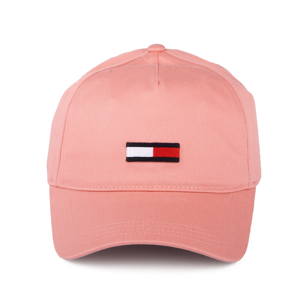 Gorra de béisbol TJW Flag de Tommy Hilfiger - Rosa Claro