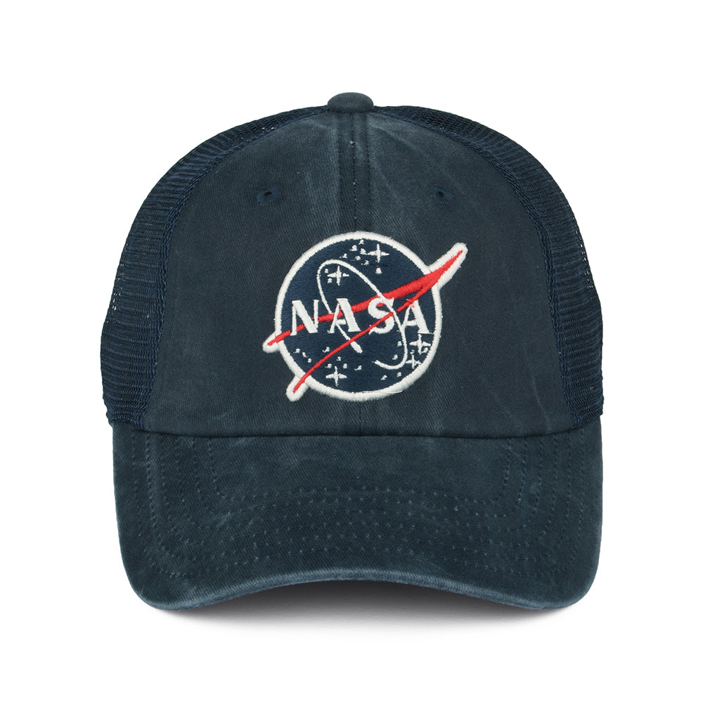 Gorra Trucker Raglan Bones de NASA - Azul Marino