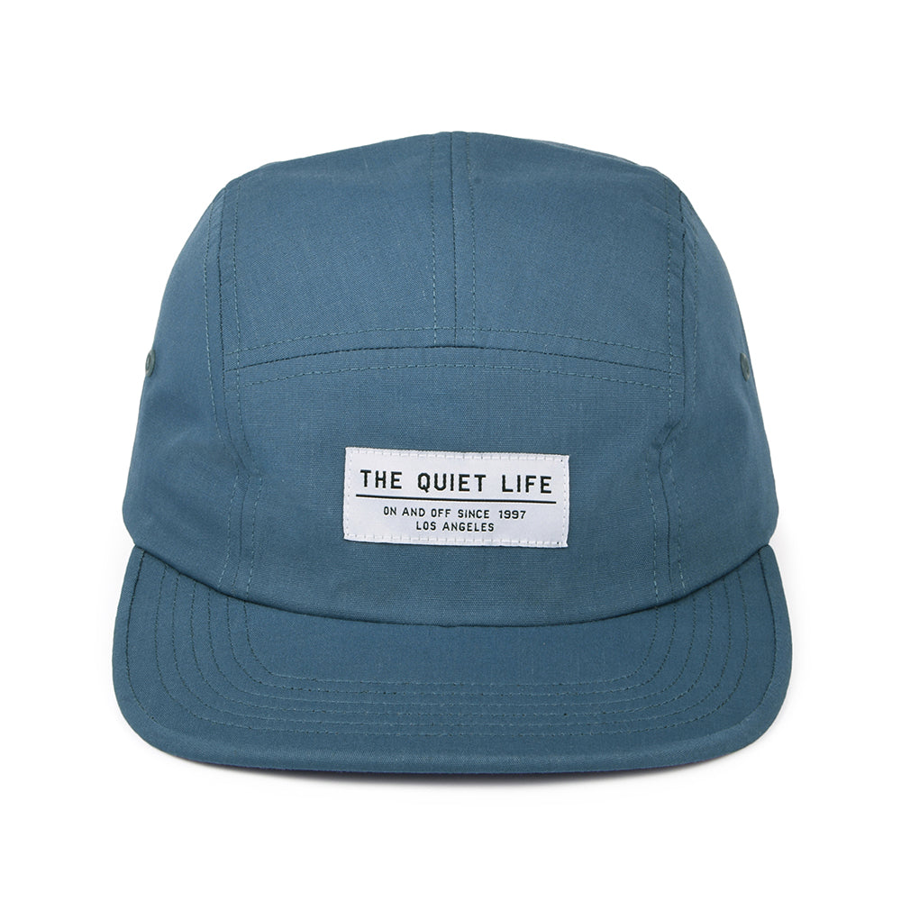 Gorra 5 paneles Foundation de The Quiet Life - Azul Medio