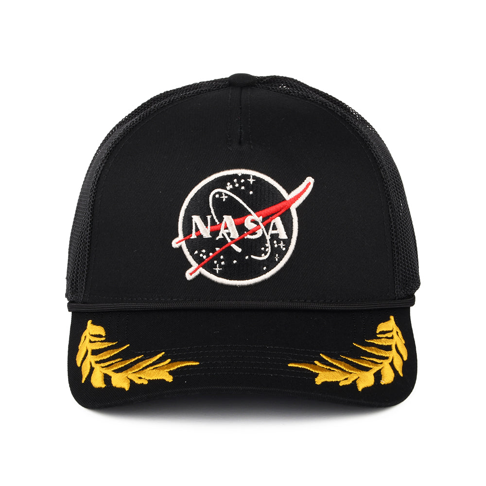 Gorra Trucker The General de NASA - Negro