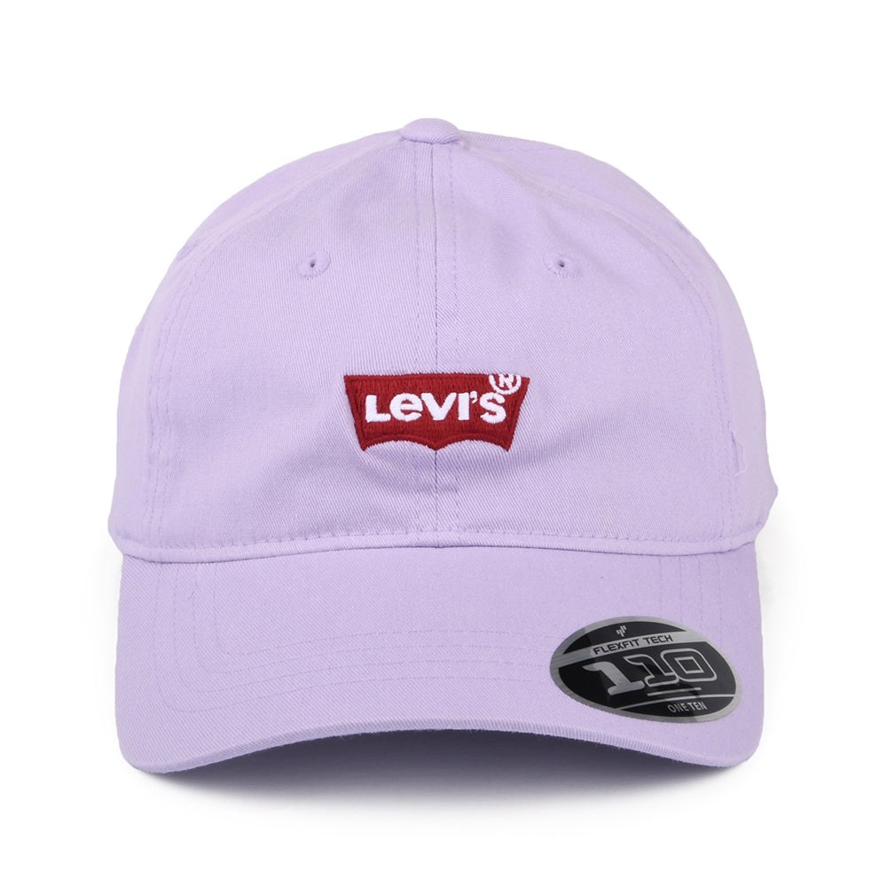 Gorra de béisbol mujeres Mid Batwing Flexfit de Levi's - Morado Claro