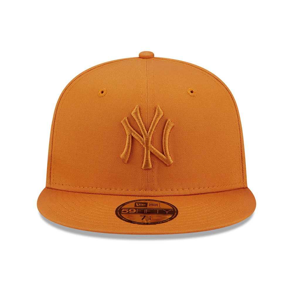 Gorra de béisbol 59FIFTY MLB League Essential New York Yankees de New Era - Naranja