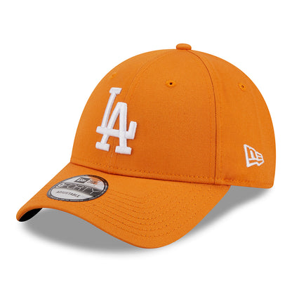 Gorra de béisbol 9FORTY MLB League Essential L.A. Dodgers de New Era - Naranja-Blanco