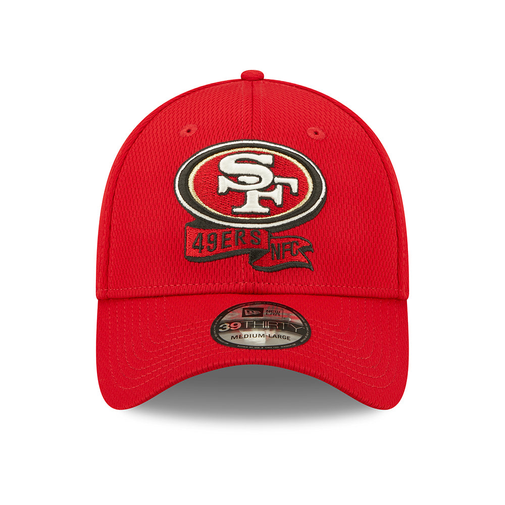 Gorra de béisbol 39THIRTY NFL Sideline On Field San Francisco 49ers de New Era - Rojo