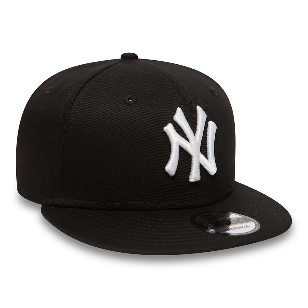 Gorra de béisbol 9FIFTY MLB League Essential New York Yankees de New Era - Negro-Blanco