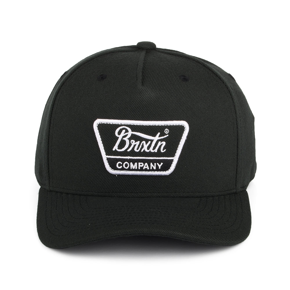 Gorra Snapback Linwood C NetPlus MP de Brixton - Negro-Blanco