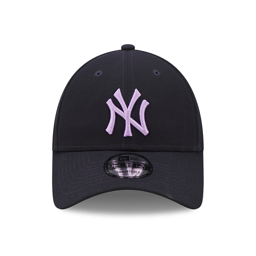 Gorra de béisbol 9FORTY MLB Repreve New York Yankees de New Era - Azul Marino-Morado