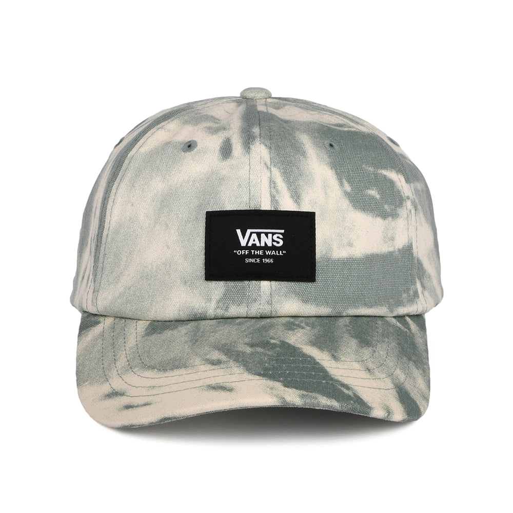 Gorra de béisbol visera curvada Tie Dye de Vans - Verde