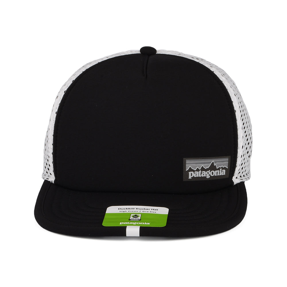 Gorra Trucker Duckbill XVIII reciclado de Patagonia - Negro