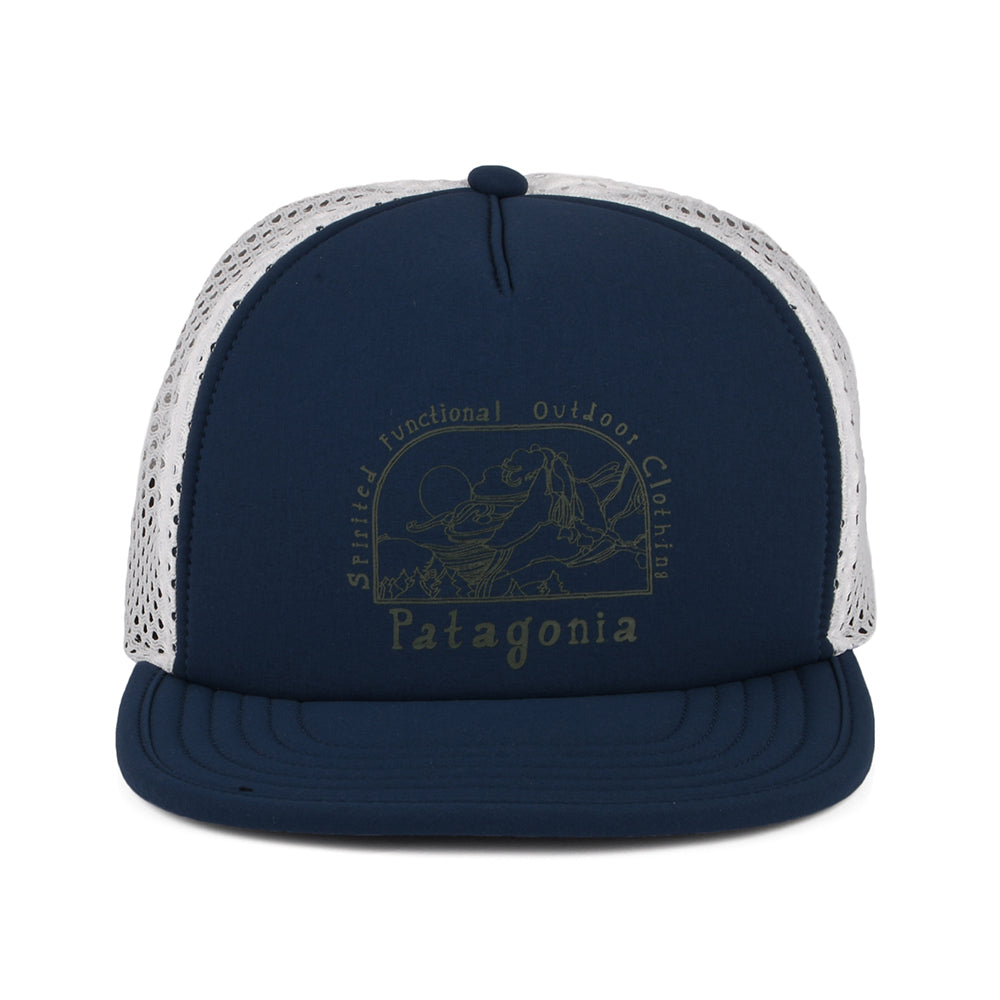 Gorra Trucker Lost And Found Duckbill reciclado de Patagonia - Azul oscuro