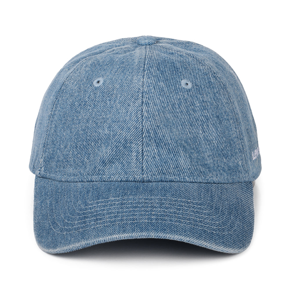 Gorra de béisbol Essential de tejido vaquero de Levi's - Azul Claro