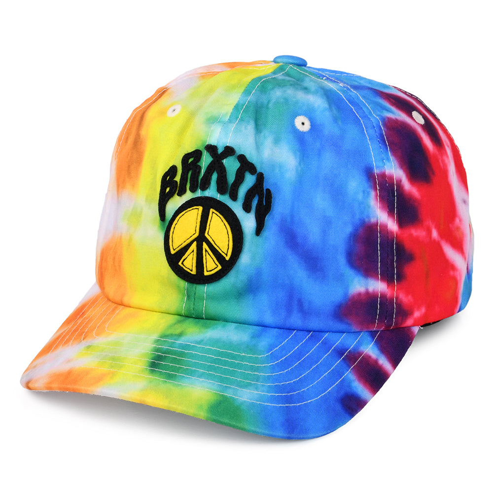 Gorra Snapback Peace out MP Tie Dye de Brixton - Multicolor