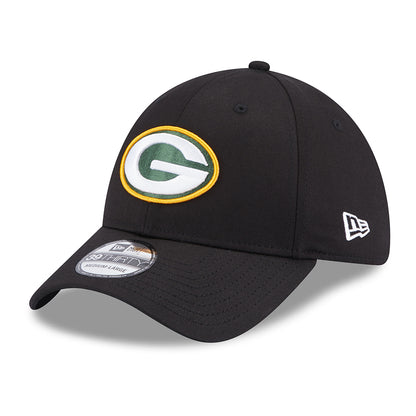 Gorra de béisbol 39THIRTY NFL Comfort Green Bay Packers de New Era - Negro