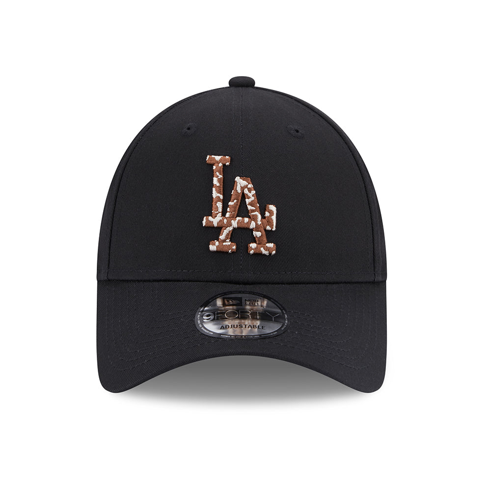 Gorra de béisbol 9FORTY MLB Seasonal Infill Giraffe L.A. Dodgers de New Era - Negro