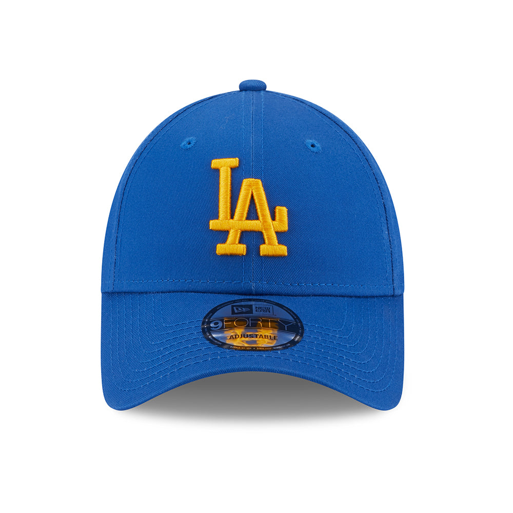 Gorra de béisbol 9FORTY MLB League Essential L.A. Dodgers de New Era - Azul Celeste-Amarillo