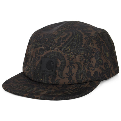 Gorra 5 paneles Neva reciclado estampado cachemira de Carhartt WIP - Burdeos-Multi