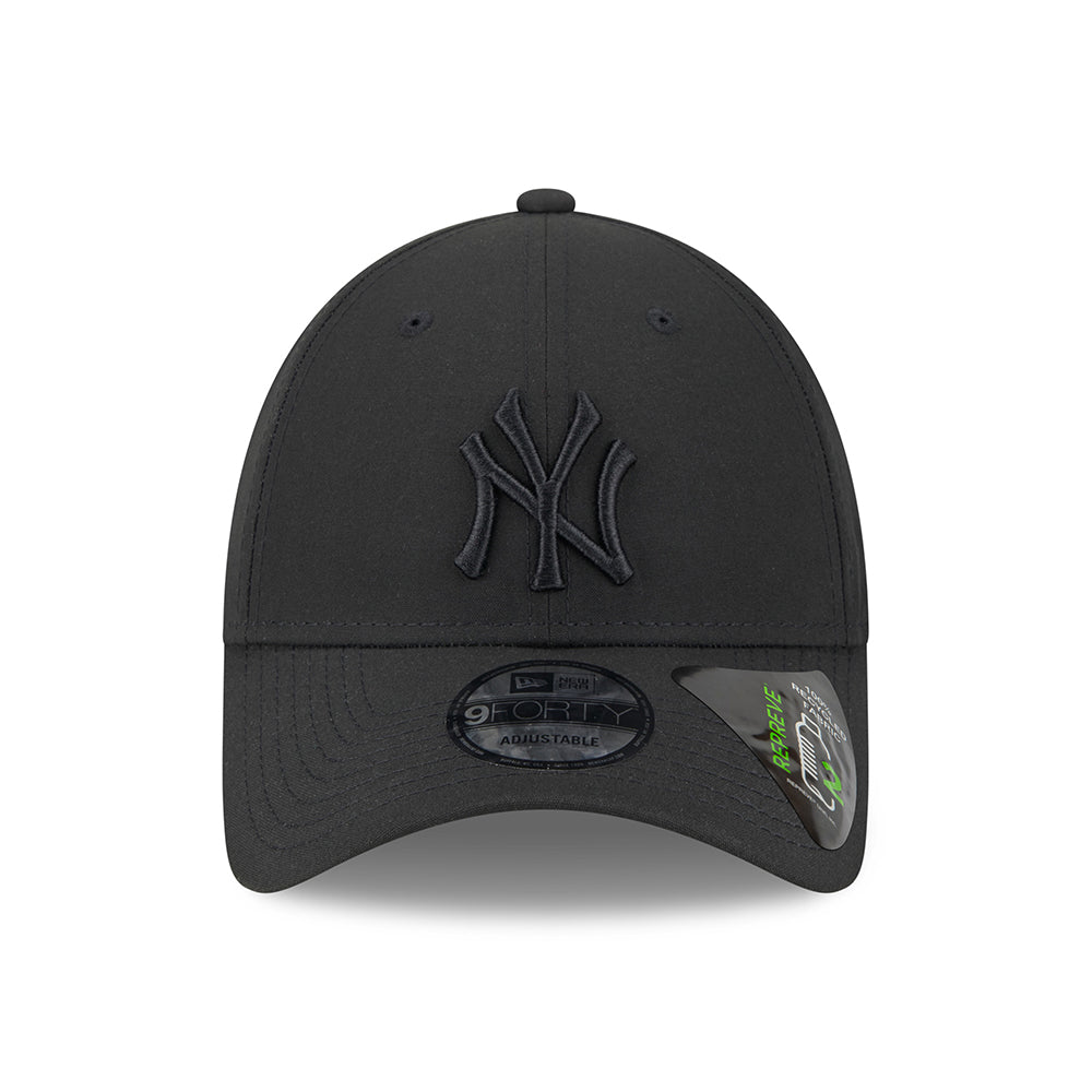 Gorra de béisbol 9FORTY MLB Repreve Outline New York Yankees de New Era - Negro sobre Negro