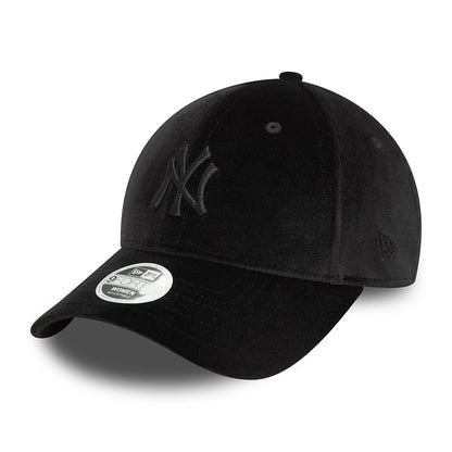 Gorra de béisbol 9FORTY MLB Velour New York Yankees de New Era - Negro