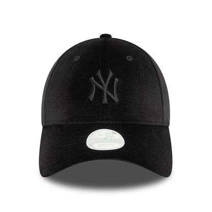 Gorra de béisbol 9FORTY MLB Velour New York Yankees de New Era - Negro