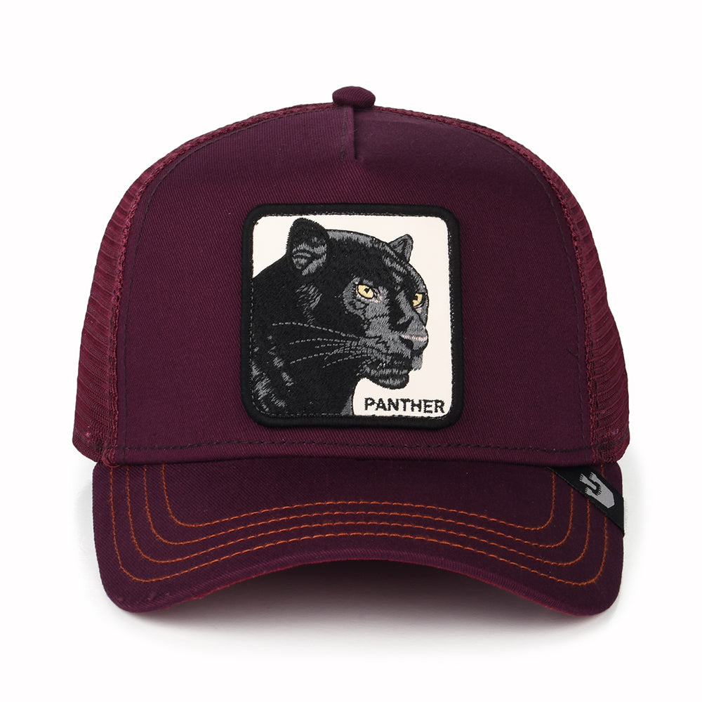 Gorra Trucker Black Panther de Goorin Bros. - Granate