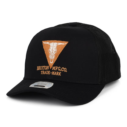 Gorra Trucker Gunston NetPlus MP de Brixton - Negro